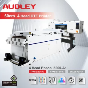 Audley DTF Drucksystem 60cm 4 Druckköpfe