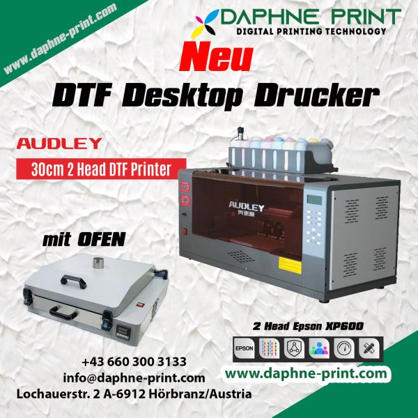 Audley DTF Drucksystem, DTF Drcucker 30cm